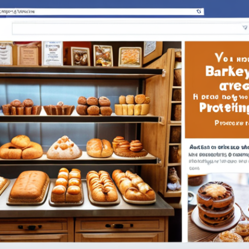Home 11 **
"A lively Facebook group page showcasing a local bakery, featuring a post about a tasting event. The interface is bright and friendly, with comments and shares from community members. Focus on warm colors and inviting visuals, showing engagement and interaction."
**